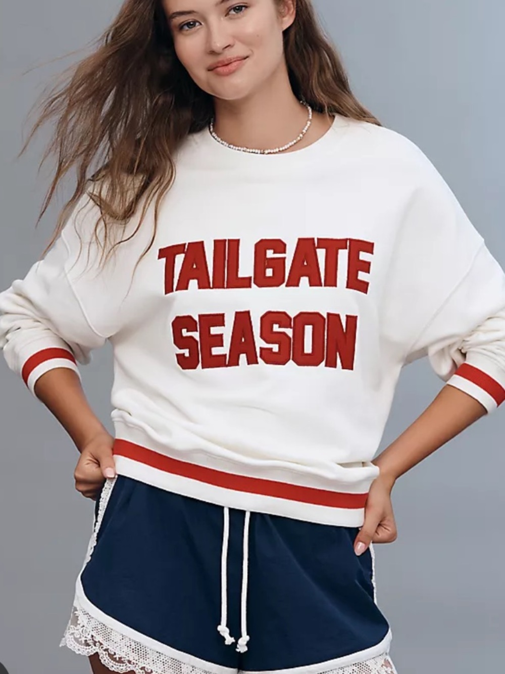 Anthropologie Beach riot Sweatshirt Oversized 23” Pit To Pit